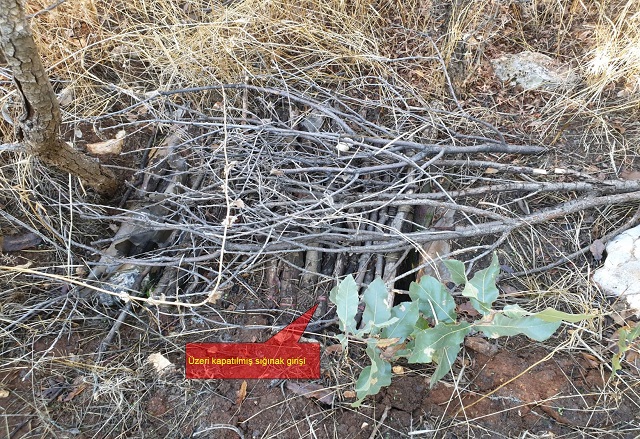 Diyarbakır'da teröristlerin kullandığı 21 mağara ve sığınak imha edildi